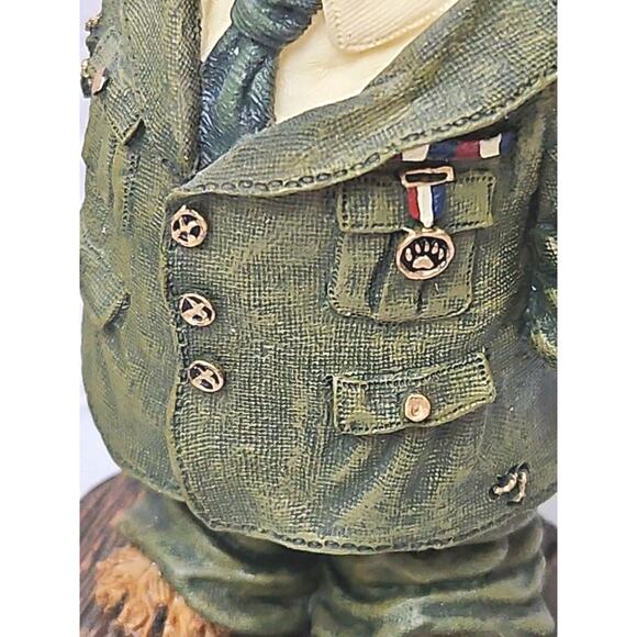 Boyds Bears & Friends The Bearstone Collection A Hero's Welcome Billy Bearyproud - Picture 10 of 13